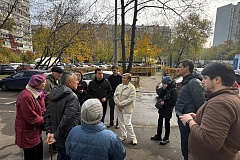Еженедельный обход территории состоялся в Царицыно